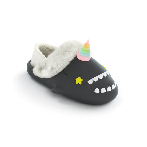 Sharkicks Pro - Invierno, Unicornio Ojos de Estrella, Talón Cubierto